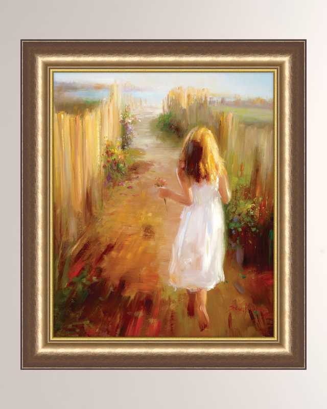 "Summer Stroll" Giclee on Canvas Wall Art